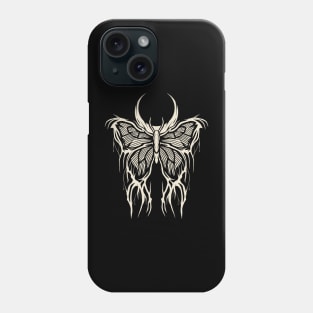 Butterfly goth tattoo vintage Phone Case