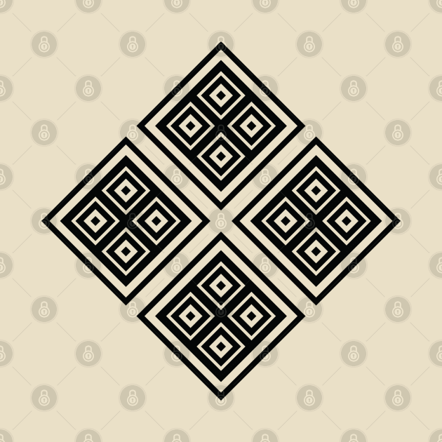 Ethiopian Cross Pattern by Merch House