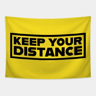 Keep Your Distance Tapestry