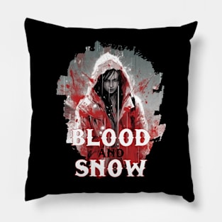 Blood And SNOW Pillow