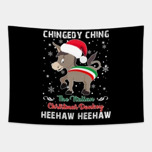 The Christmas Donkey - Italian Christmas Donkey Tapestry