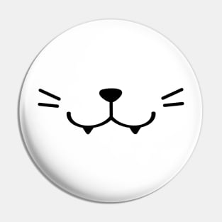 Smiley Kitty Pin