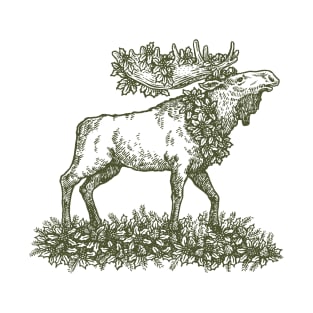 Winter Moose T-Shirt