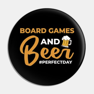 Board Games and Beer perfectday Board Games Pin