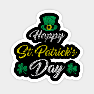 St. Patrick's Day - Happy Magnet