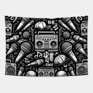 Boombox Chronicles: Rhythm & Rhymes Tapestry