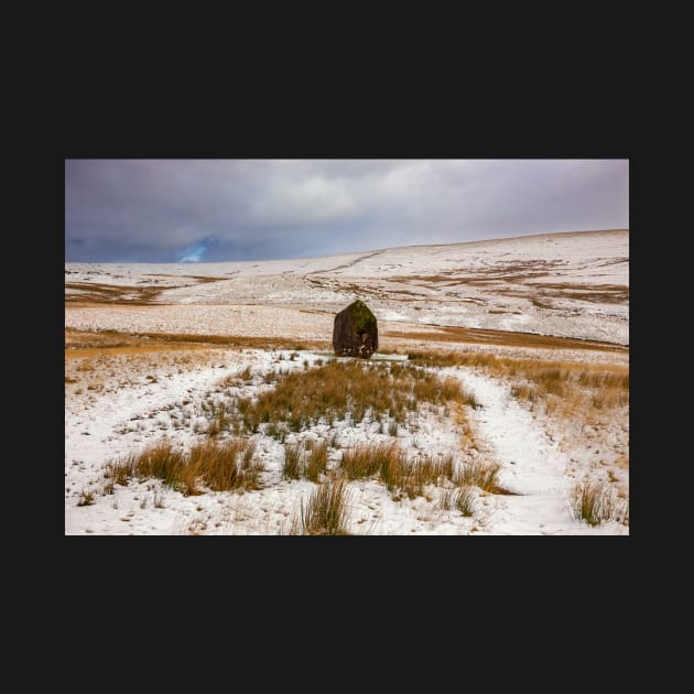 Maen Mawr Standing Stone, Brecon Beacons by dasantillo