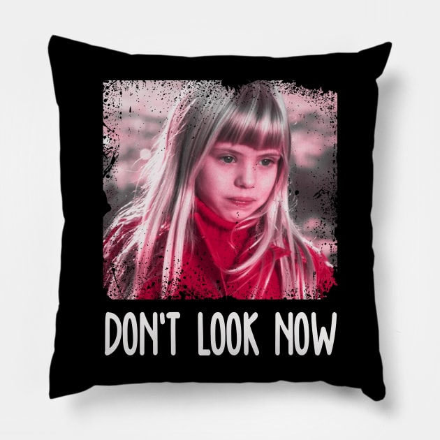 A Tale of Grief and the Supernatural Look Now Pillow by GodeleineBesnard