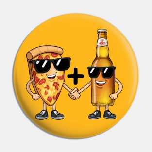 Pizza and Beer Pin