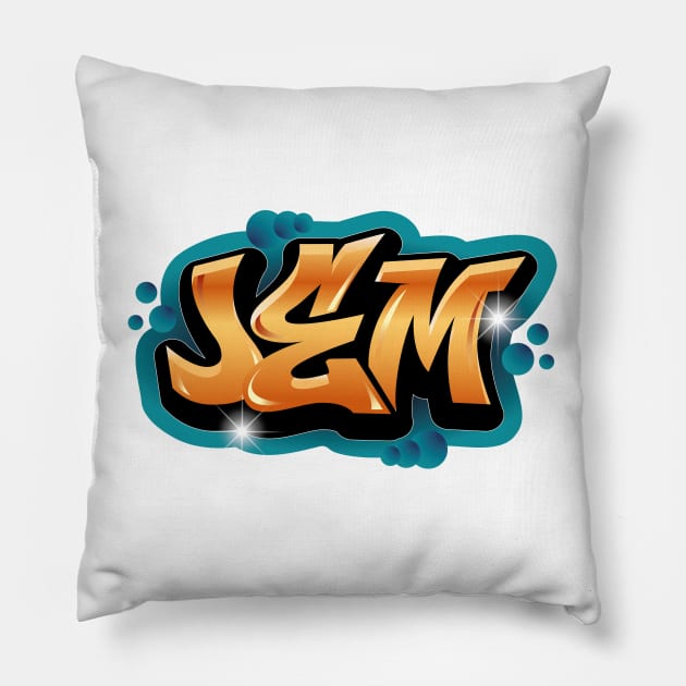 JEM Pillow by WildMeART