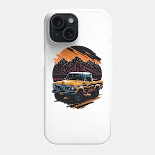 Ford Raptor 4x4 Vintage Truck Phone Case