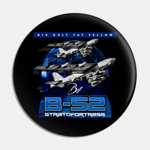 B-52 Stratofortress U.S. long-range heavy bomber Pin by aeroloversclothing