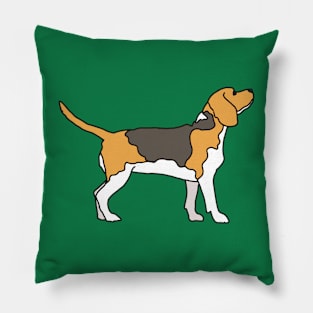 Beagle Pocket Tee Pillow