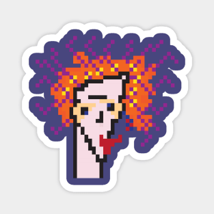 cryptopunk pixel art nft Magnet