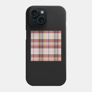 Autumn Aesthetic Arable 1 Hand Drawn Textured Plaid Pattern Phone Case