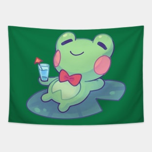 Frog Butler Chill Tapestry