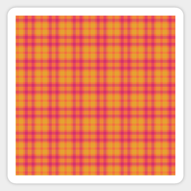Yellow Purple Orange Plaid Pattern - Plaid Pattern ...
