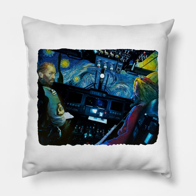 Starry Trip Pillow by hayatininevreni