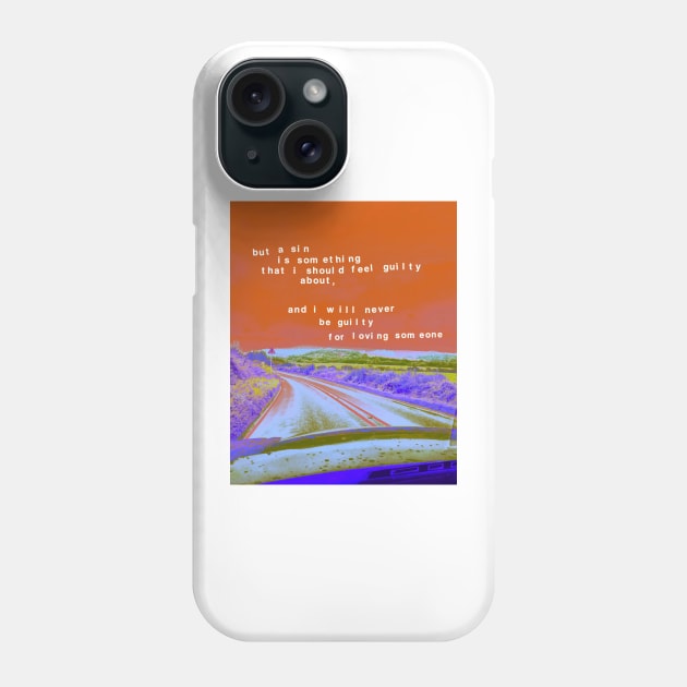 but a sin Phone Case by perfumebathing