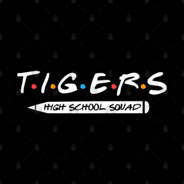 Tigers High School Squad - High School - Phone Case