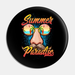 summer paradise Pin