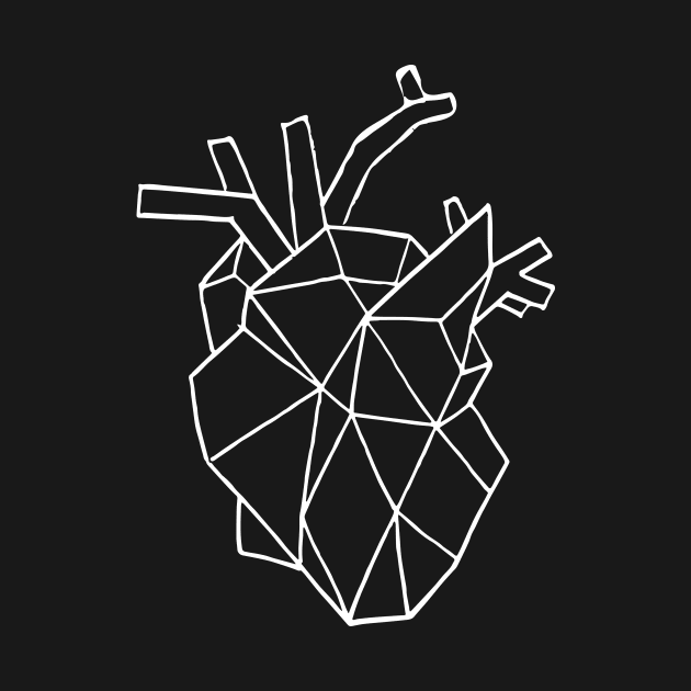 Geometric heart by MunaNazzal