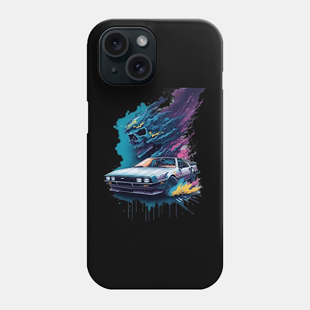 DMC DeLorean Art Phone Case by Shop Goods