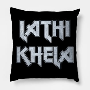 Lathi Khela Pillow