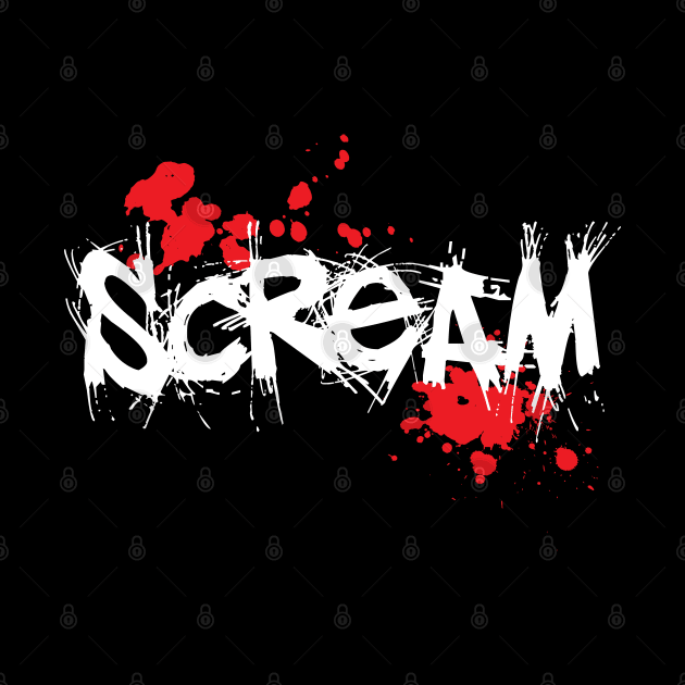 Scream horror design by moha1980