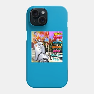 Scooting The Keys Phone Case