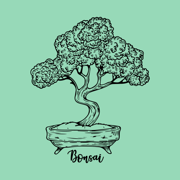 bonsai Old School by Teequeque