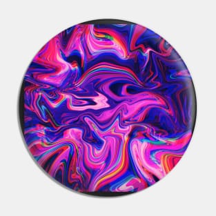 Trippy RGB Marble Pin