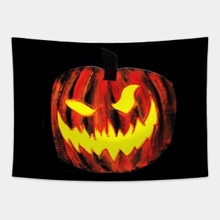 Jack O Lantern Tapestry