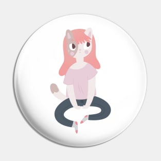 Cat Girl Pin