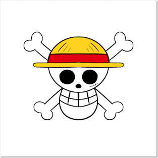 All Straw Hat Pirates Crew Logo | Poster