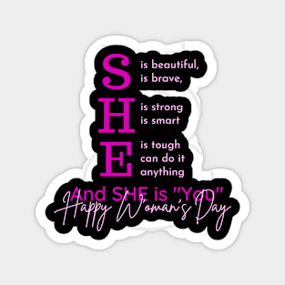 International Women's Day Magnet