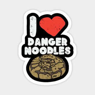 I Love Danger Noodles Magnet