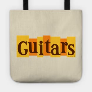 Guitars - Old School Nacho Style Tote