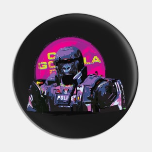 Gorilla Cop Pin