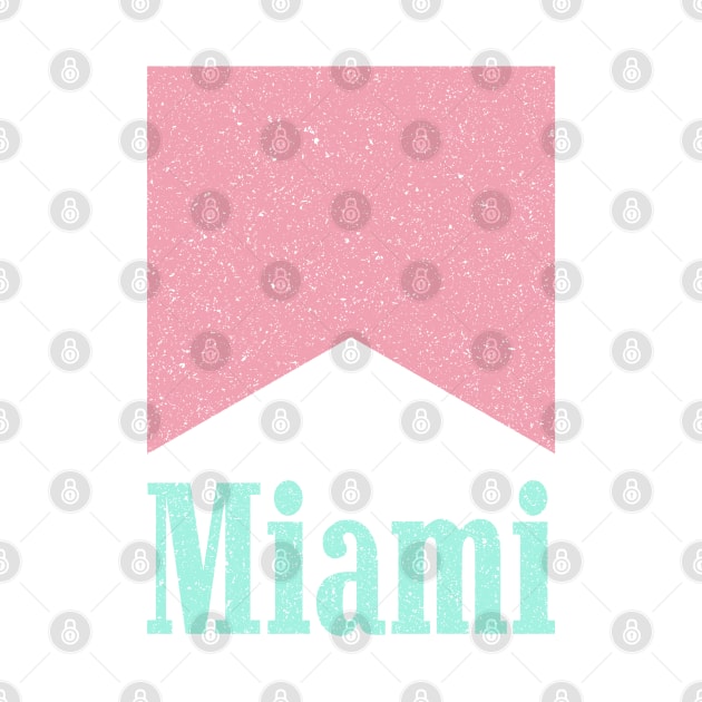 Light Up Miami - Distressed Logo by Eric Sylvester