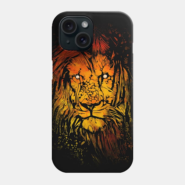 Lion Phone Case by valsymot