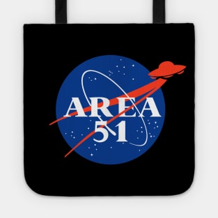 N-Area 51 - Funny Nasa Parody - UFO Conspiracy Tote