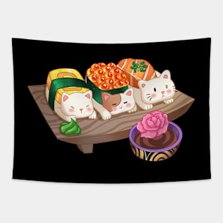 Sushi Cat Tapestry