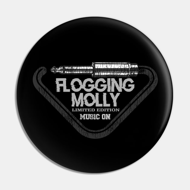 Flogging Molly Pin by artcaricatureworks