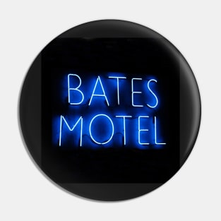 Bates Motel sign Pin