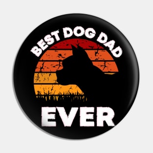 Best Dog Dad Ever Pin