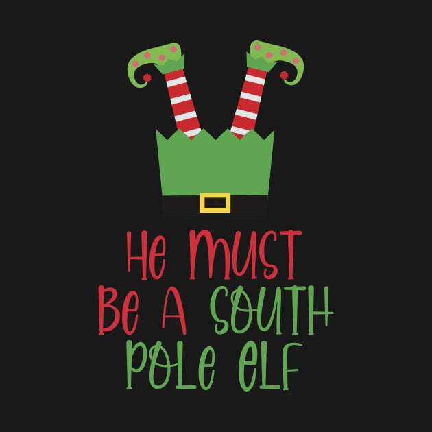 He Must Be A South Pole Elf by burlybot