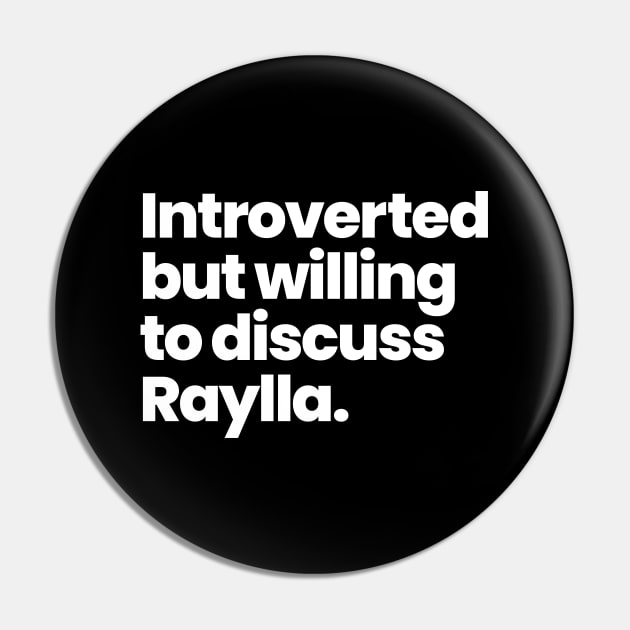 Introverted but willing to discuss Raylla. Motherland: Fort Salem Pin by viking_elf