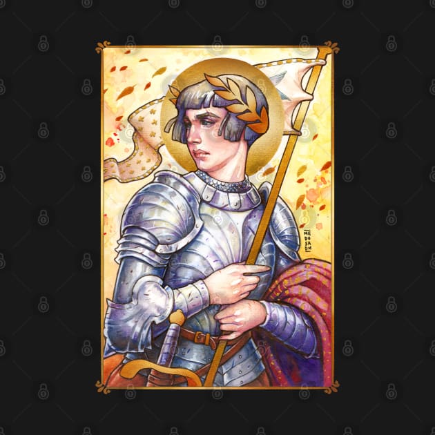 JOAN OF ARC -  "I am not afraid, I was born to do this" by Medusa Dollmaker