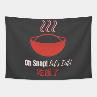 Oh Snap! Let's Eat! Tapestry